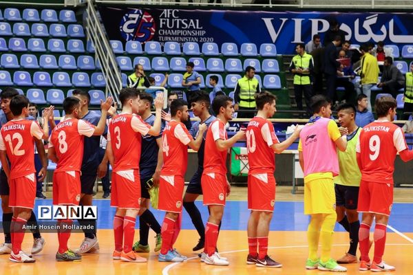 دیدار تیم‌های تاجیکستان و نپال از سری بازی‌های مرحله مقدماتی فوتسال آسیا
