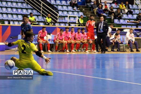 دیدار تیم‌های تاجیکستان و نپال از سری بازی‌های مرحله مقدماتی فوتسال آسیا