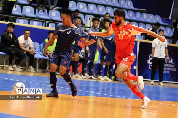 دیدار تیم‌های تاجیکستان و نپال از سری بازی‌های مرحله مقدماتی فوتسال آسیا