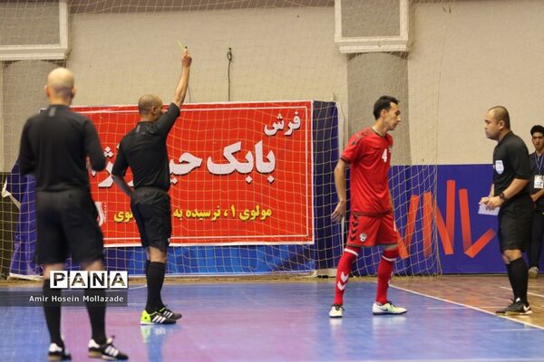 دیدار تیم‌های ازبکستان و افغانستان از سری بازی‌های مرحله مقدماتی فوتسال آسیا