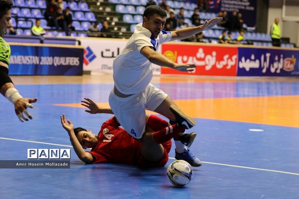 دیدار تیم‌های ازبکستان و افغانستان از سری بازی‌های مرحله مقدماتی فوتسال آسیا