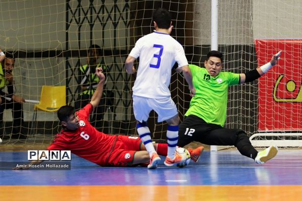 دیدار تیم‌های ازبکستان و افغانستان از سری بازی‌های مرحله مقدماتی فوتسال آسیا