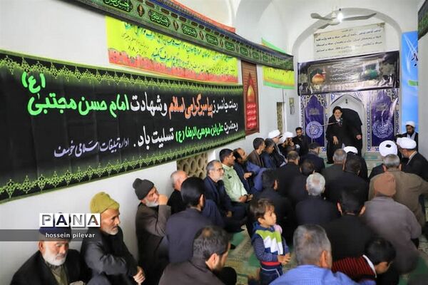 سخنرانی حجت الاسلام والمسلمین عبادی نمایده ولی فقیه در شهرستان خوسف