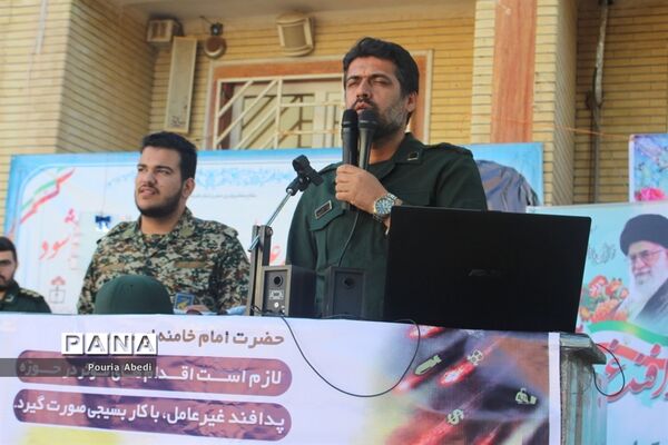 مانور پدافند غیر عامل در بوشهر