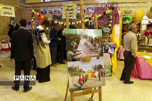 افتتاح نمایشگاه دستاوردهای کانون‌های فرهنگی تربیتی استان خوزستان