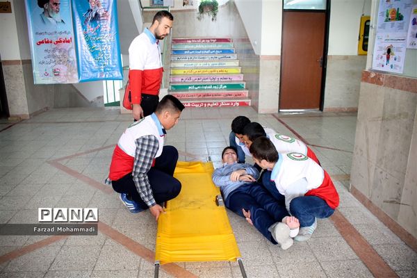 برگزاری رزمایش پدافند غیرعامل در چهاردانگه