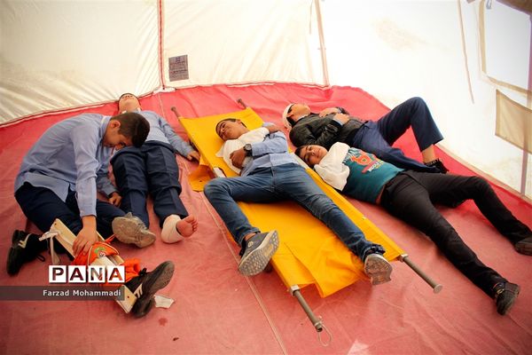 برگزاری رزمایش پدافند غیرعامل در چهاردانگه