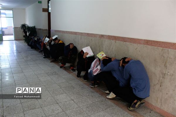 برگزاری رزمایش پدافند غیرعامل در چهاردانگه