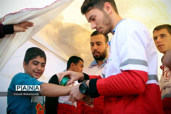 برگزاری رزمایش پدافند غیرعامل در چهاردانگه