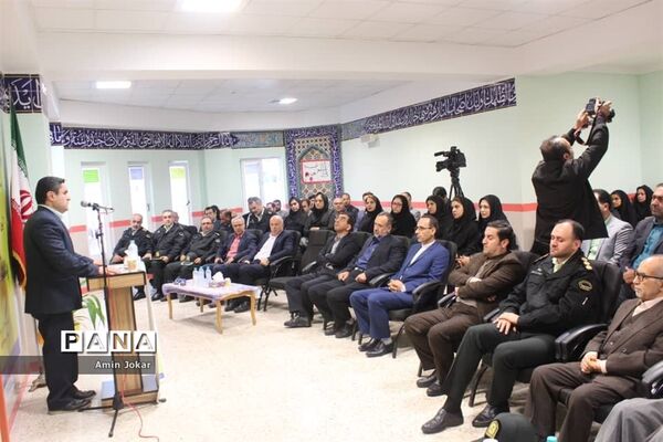 آیین نواختن زنگ هفته پدافند غیرعامل در میاندرود