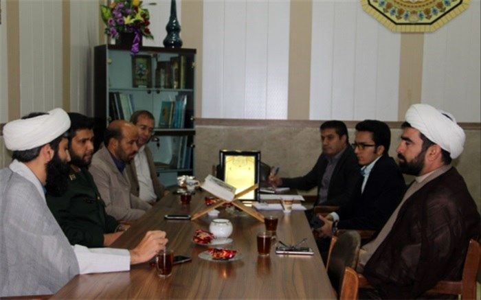 برگزاری جلسه هماهنگی راهپیمایی روز 13 آبان در ناحیه یک ری