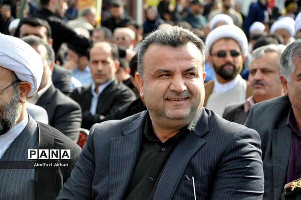 راهپیمایی روز 13 آبان در مرکز مازندران