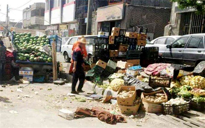 ممنوعیت فروش کالا از خودروهای پارک شده در جلوی مغازه ها