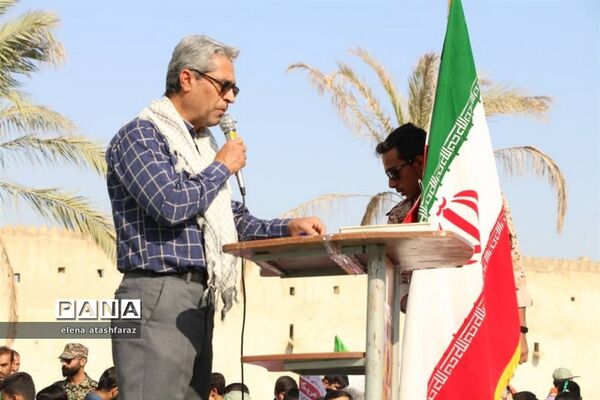 راهپیمایی روز 13 آبان در دشتستان