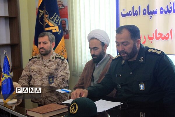 نشست مطبوعاتی فرمانده سپاه امامت تبریز