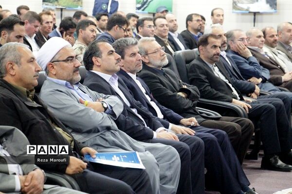 آغاز بهره برداری از نیروگاه برق آبی سردشت  با حضور رئیس مجلس و وزیر نیرو