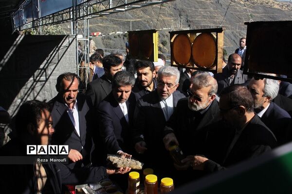 آغاز بهره برداری از نیروگاه برق آبی سردشت  با حضور رئیس مجلس و وزیر نیرو
