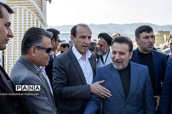 سفر رئیس دفتر رئیس جمهور و وزیر اطلاعات به لامرد فارس
