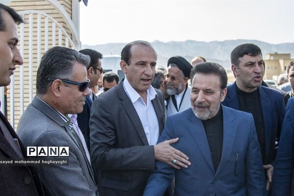 سفر رئیس دفتر رئیس جمهور و وزیر اطلاعات به لامرد فارس