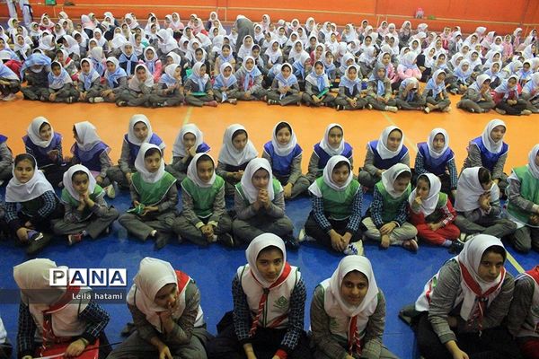 افتتاح المپیاد درون مدرسه ای دبستان منیر باسمنج