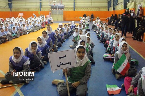افتتاح المپیاد درون مدرسه ای دبستان منیر باسمنج