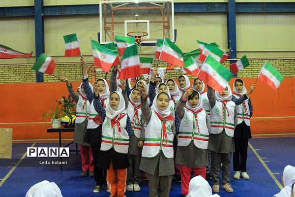 افتتاح المپیاد درون مدرسه ای دبستان منیر باسمنج