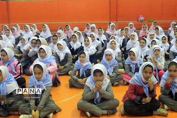 افتتاح المپیاد درون مدرسه ای دبستان منیر باسمنج