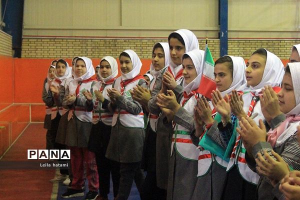 افتتاح المپیاد درون مدرسه ای دبستان منیر باسمنج