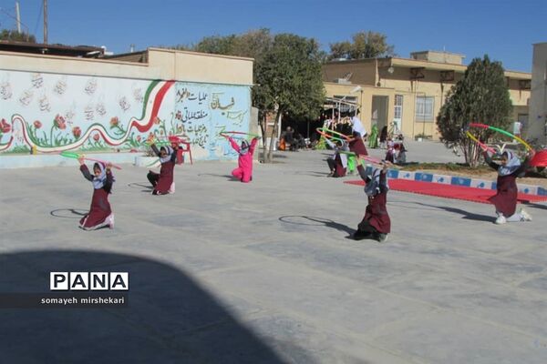 برگزاری المپیاد ورزشی درون مدرسه ای در نی ریز