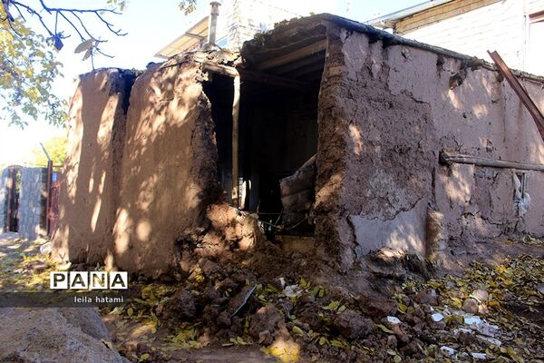 روستای ورنکش میانه 3 روز پس از زلزله