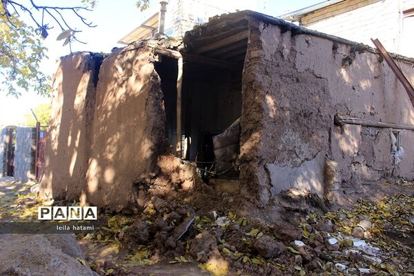 روستای ورنکش میانه 3 روز پس از زلزله