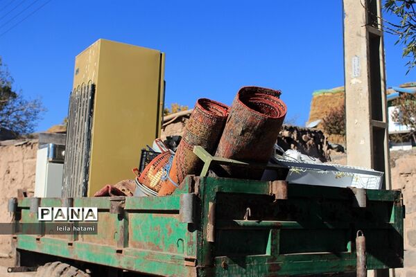 روستای ورنکش میانه 3 روز پس از زلزله