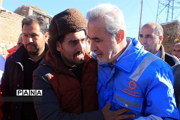 بازدید سخنگوی دولت از روستای ورنکش