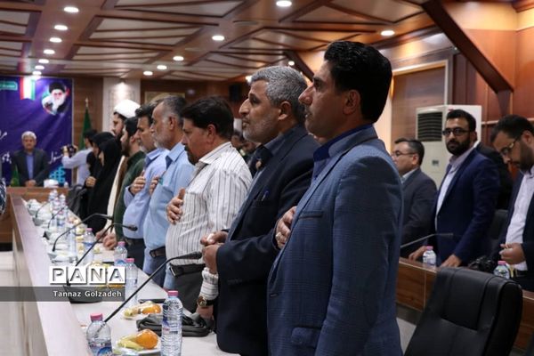 آیین معارفه و تکریم مسئول اتحادیه انجمن‌های اسلامی دانش‌آموزان استان خوزستان