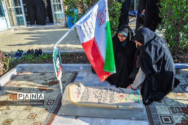 دانش‌آموزان لامردی در سرزمین ایثار و فداکاری