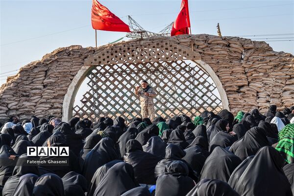 دانش‌آموزان لامردی در سرزمین ایثار و فداکاری