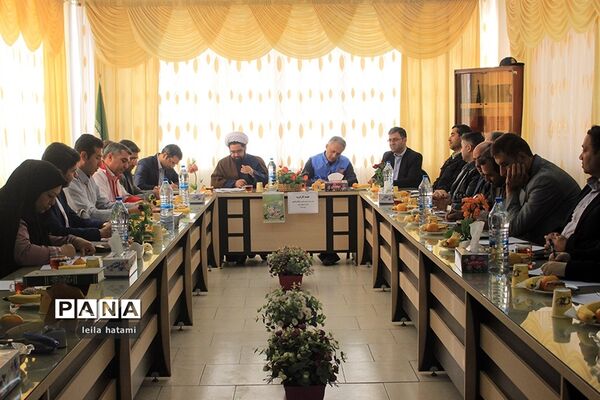 جلسه کارگروه بیست و یکمین مانور سراسری زلزله و ایمنی