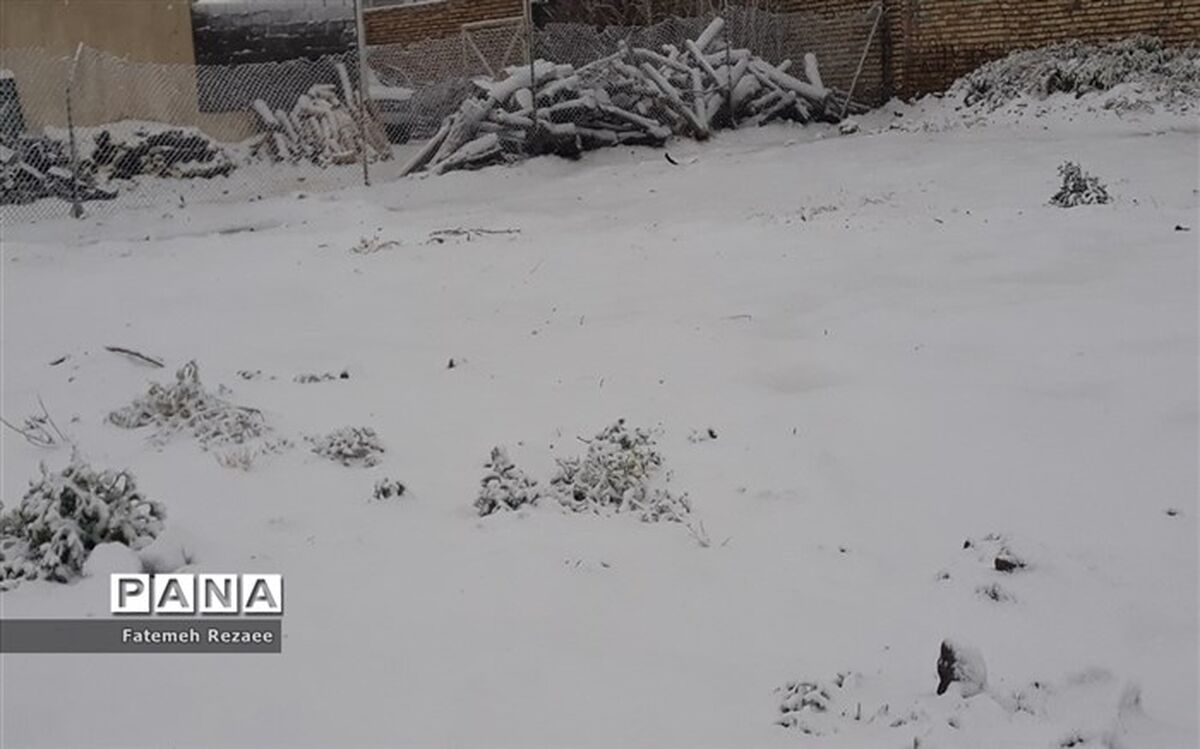 پیش‌بینی بارش برف در مناطق زلزله زده