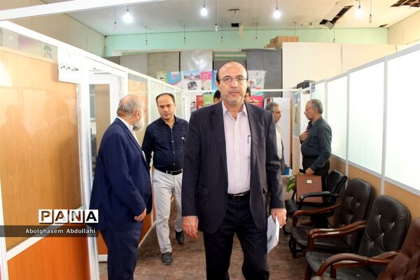 بازدید مدیرکل آموزش و پرورش استان بوشهر از سازمان دانش‌آموزی استان