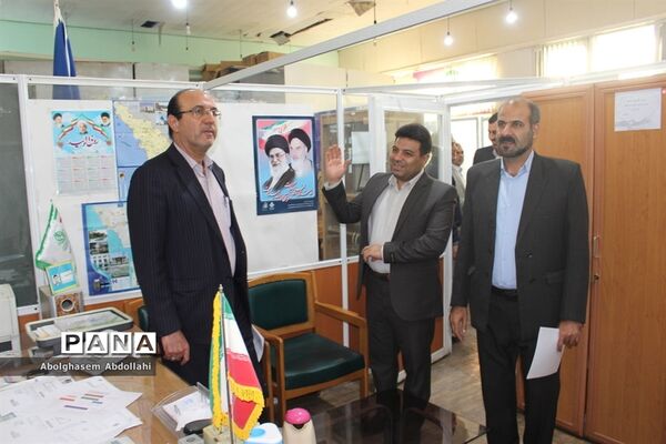 بازدید مدیرکل آموزش و پرورش استان بوشهر از سازمان دانش‌آموزی استان