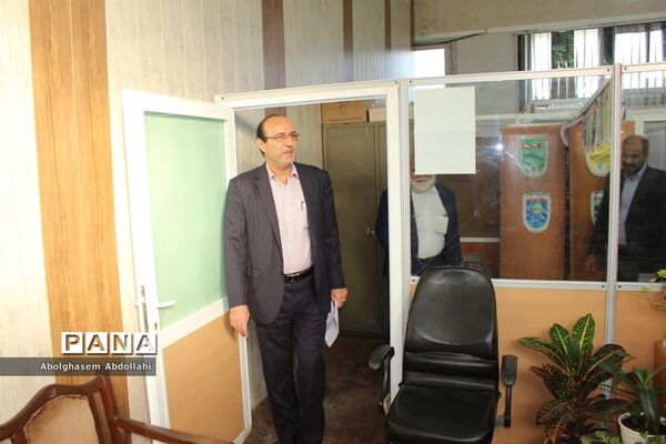 بازدید مدیرکل آموزش و پرورش استان بوشهر از سازمان دانش‌آموزی استان