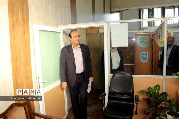 بازدید مدیرکل آموزش و پرورش استان بوشهر از سازمان دانش‌آموزی استان