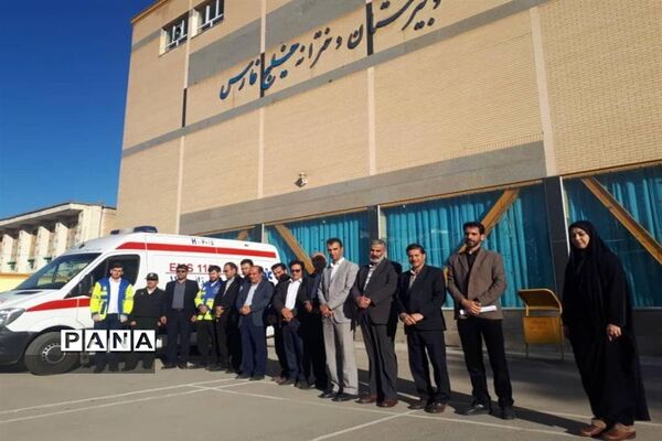 فعالیت های سازمان دانش آموزی همدان جهت برگزاری مانور سراسری زلزله