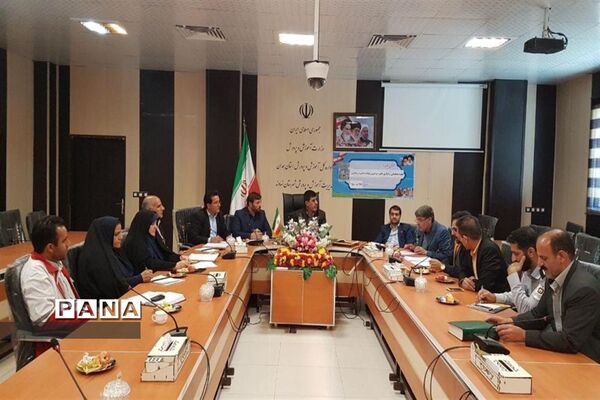 فعالیت های سازمان دانش آموزی همدان جهت برگزاری مانور سراسری زلزله