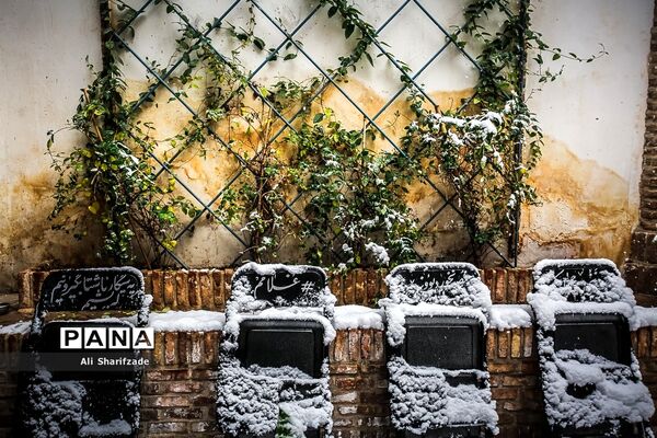 بارش برف پاییزی در تهران