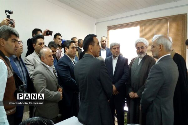 استقبال پیشتازان مازندران از وزیر آموزش‌وپرورش در غرب استان