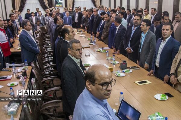 واعظی و علوی در جلسه شورای اداری شهرستان های لامرد و مهر