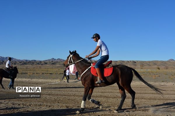 برگزاری مسابقات اسب سواری در شهرستان بیرجند