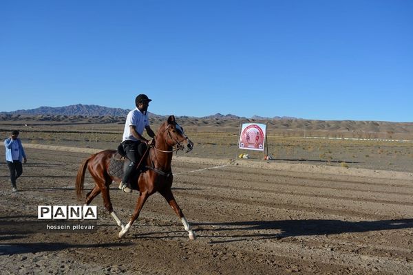 برگزاری مسابقات اسب سواری در شهرستان بیرجند