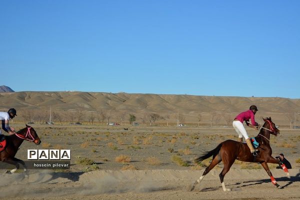 برگزاری مسابقات اسب سواری در شهرستان بیرجند